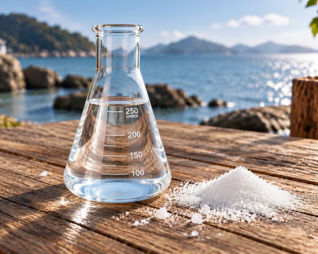 Potassium alum powder and solution sample for water treatment chemical and personal care applications