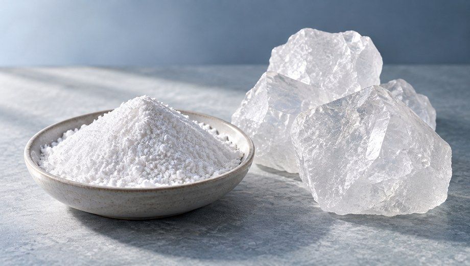 Potassium alum in powder form and large crystal block form, water treatment coagulant raw material